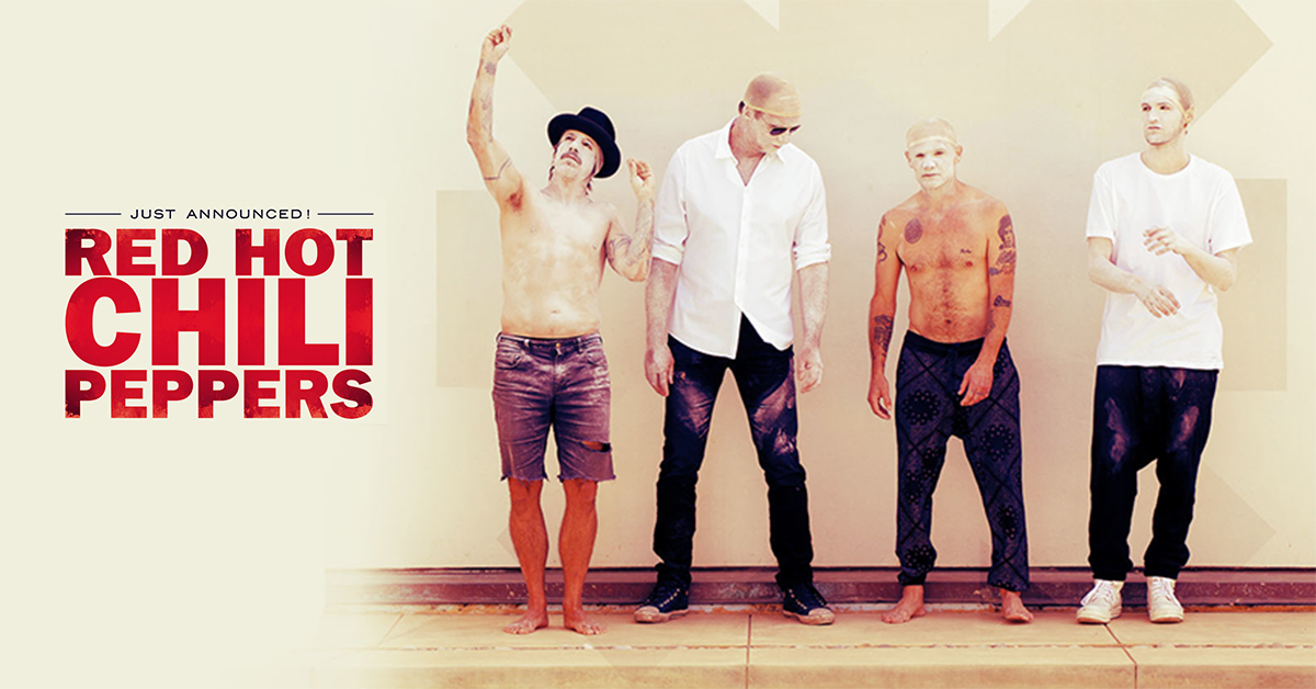 red hot chili peppers 2017 tour italia